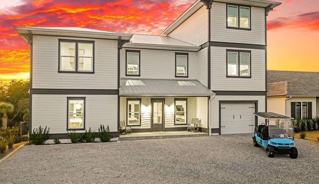 Rising Tide | Private Pool/Spa | 6-Seater Golf Cart | Private Beach Access