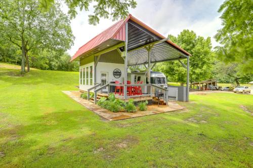 River Access and Private Deck Mountain View Retreat