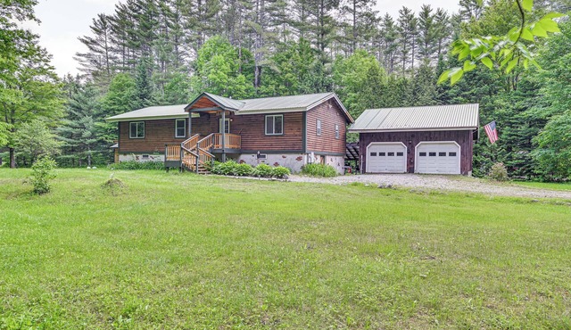 River Access On-Site: Schroon Lake Gem on 21 Acres