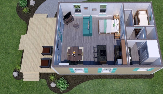 River Beachfront Bunkhouse