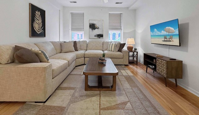 River City Apartment #1 with flex space