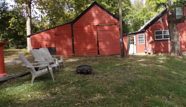 River Cottage Along the Illinois River.