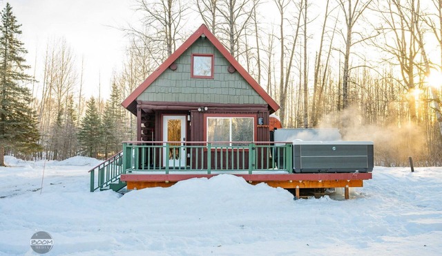 🌲River Front Cabin w/Hot Tub & Epic Northern Lights🌲