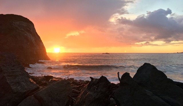 River front with Dock and boats. Last chance to stay here! Near the coast !