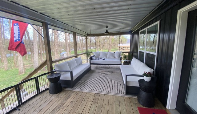 River house on White River between Mt.View and Batesville Arkansas