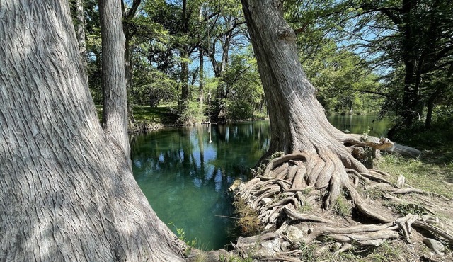 River is Flowing and Beautiful!Utopia Texas Waresville River Retreat Donoho Farm