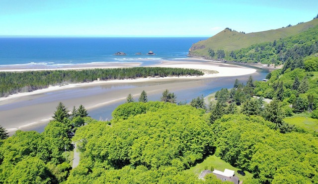 River Oceanview Cabin - Unesco Biosphere Oasis - Estuary Sanctuary