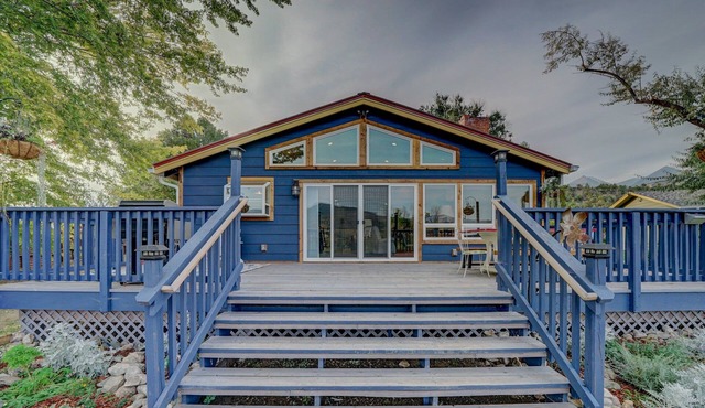 River Place Retreat Unit 3, a cozy studio condo featuring stunning river views
