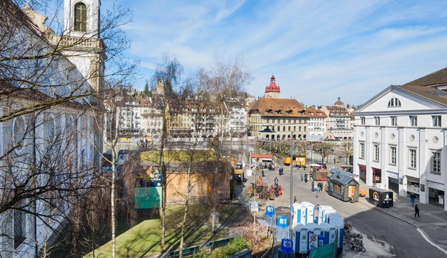 River view flat, 2min from Luzern Station