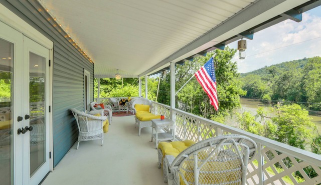 River Views & Boat Launch Access: Huntingdon Home