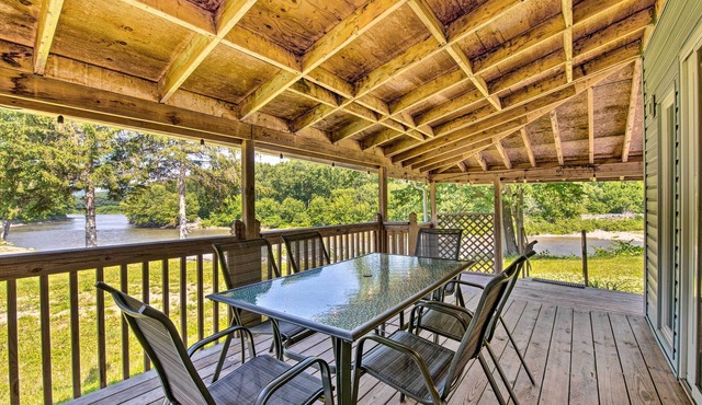 River Views & Covered Deck: Susquehanna Home!