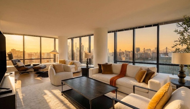 River Villa | 17th-floor 4BR w/Doorman, Gym, Pool