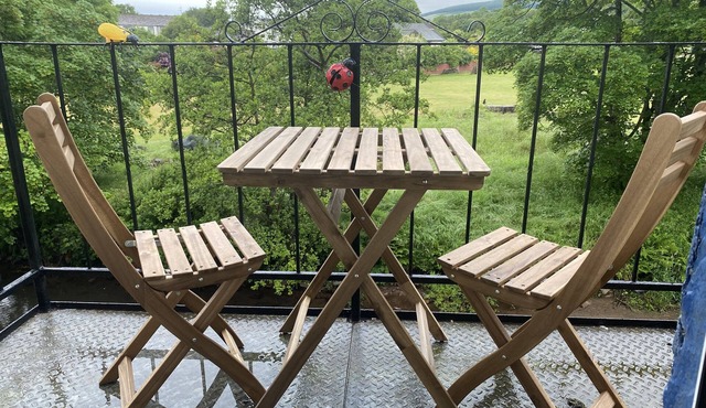 Riverbank Cottage Lake District, Double Balcony