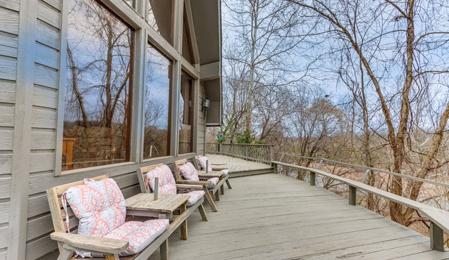 Riverfront Baxter Springs Home w/Deck & Grill!