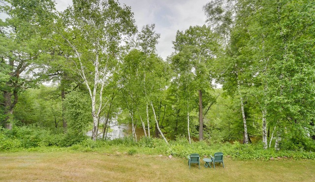Riverfront Bliss in Rice Lake: Deck, Grill & Hike!