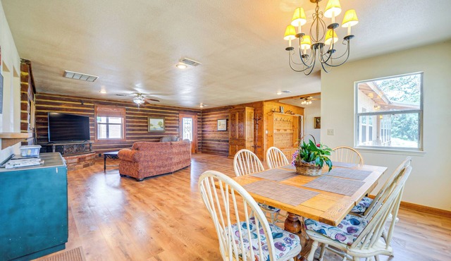 Riverfront Brady Retreat on 25 Acres!