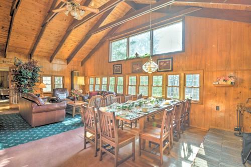Riverfront Cabin in Alger w/Patio & WiFi!