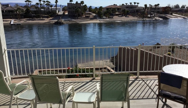 Riverfront Home with Beach and Large Front Patio