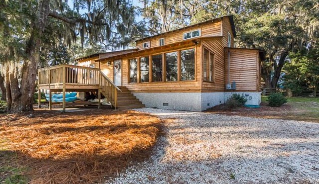 Riverfront House With Dock Sleeps 8