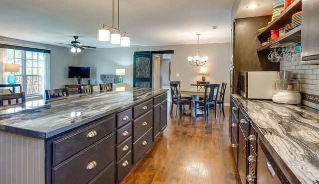 Riverfront Stockport Home w/ Deck & Gas Grill!