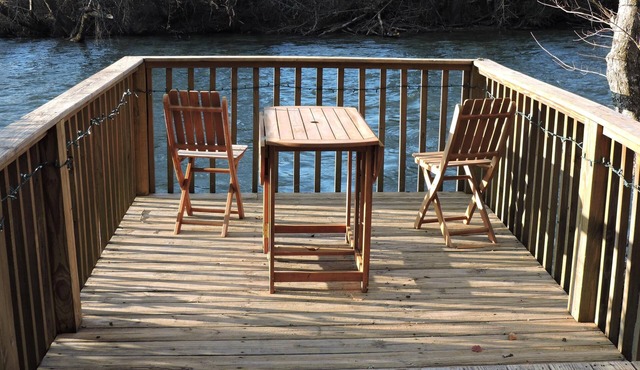 Riverfront, , WIFI, Cell, Folk School, Pet Friendly w/Fence