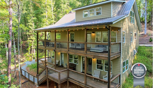 Riverfront with Arcades & Firepit, No Service Fee!