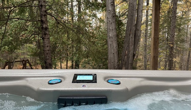 RiverHouse Cabin with Hot Tub and Central State Trail Access!