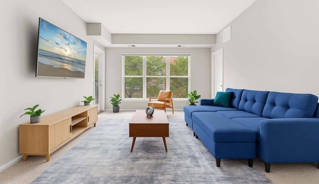 RiverNest 2BR | 2 Queens+ Xcel Arena +Free Parking