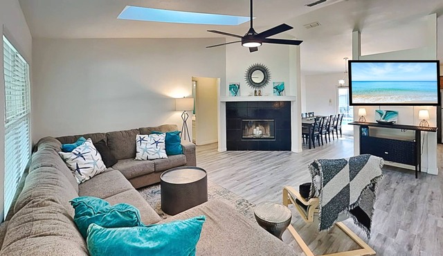 Rivers Edge Retreat | Pet-Friendly, Pool w/Bar + Close to Beaches!