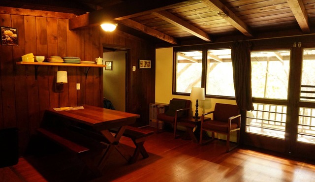 Riverside cabin in the Klamath Mountains, (Restrictions apply, see description