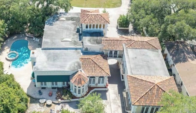 Riverside Castle With Large Pool by Tampa Zoo & Armature Works