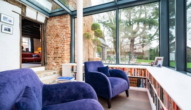 Riverside Cottage and Shepherds Hut, Chelsworth