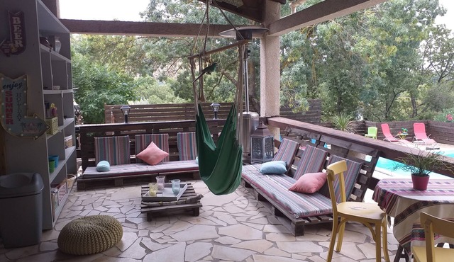 Riverside holiday home in the south of France