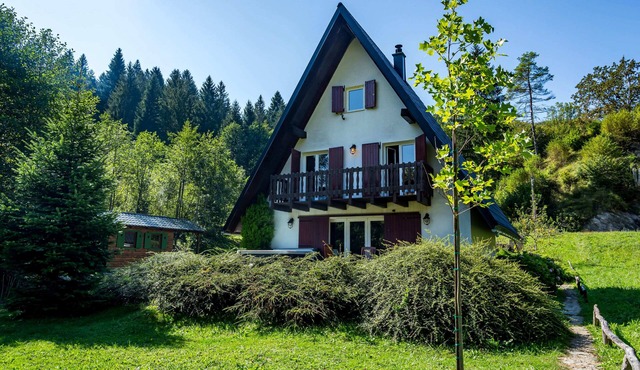 Riverside home with jacuzzi and sauna in the magical Butterfly Valley, Gorski Kotar.