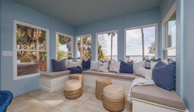 Riverside Remodel with Views, Dock, & Serenity