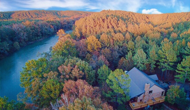Riverside Retreat Cabin - TIME TO GET AWAY & RELAX. Property is for sale.