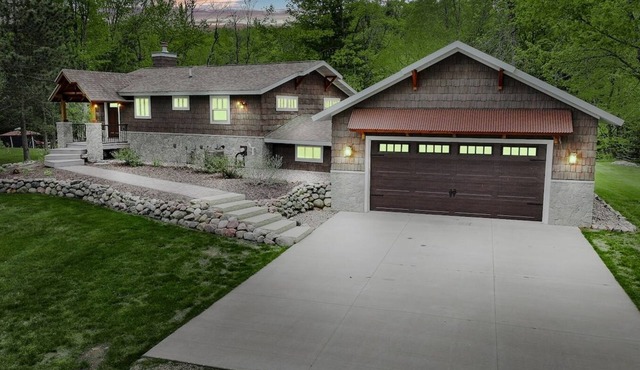 Riverside Retreat I Rustic Modern Home I River Views
