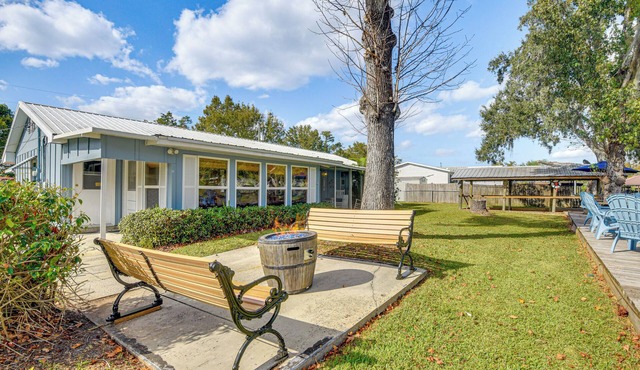 Riverside Retreat w/Boat Dock in Sunny Astor!