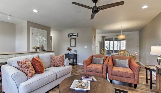 'RiverSong' Waterfront La Crosse Home w/Dock