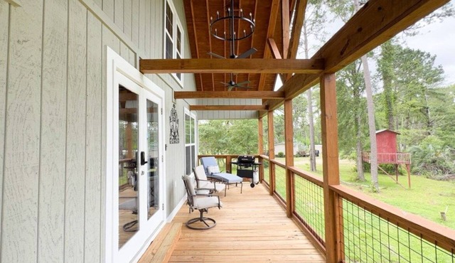 Riverview cottage by Altamaha River in Uvalda - Perfect for a getaway