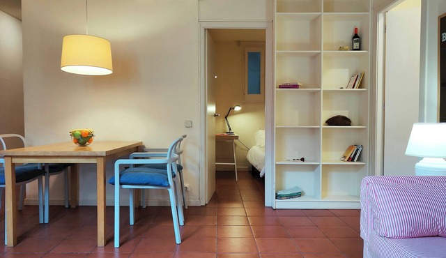 RL Spacious 2-Bed Apt on La Rambla. Wifi &Central