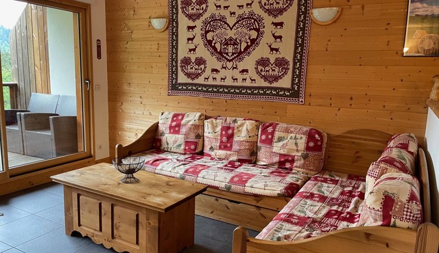 Rocher du Cerf, skis aux pieds, 3 ch,2 sdb