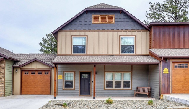 Rockerville Gold Town Lodging #15-This two-bedroom condo is your perfect home base for adventure and relaxation. Just minutes from Mount Rushmore, Crazy Horse Memorial, Custer State Park, Sturgis, and the Badlands.