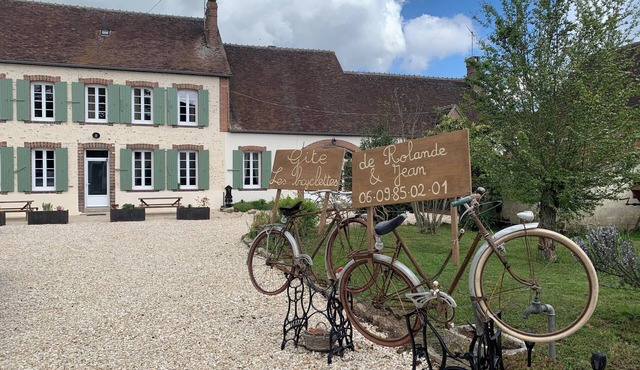 Rolande and Jean's bicycles
