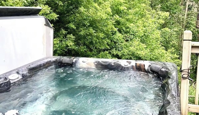 Rolling Hills Retreat ~King Bed,Hot Tub, Pool Table,Themed Movie Room,Woods view