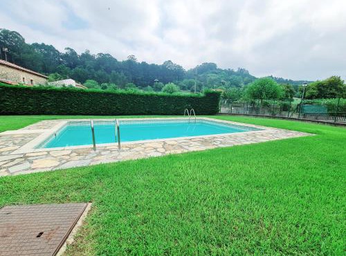 Romántico apartamento con piscina