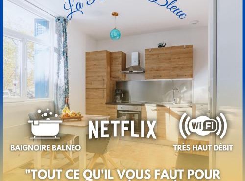 Romance Bleue-SPA-WIFI-PARKING séjour à vichy