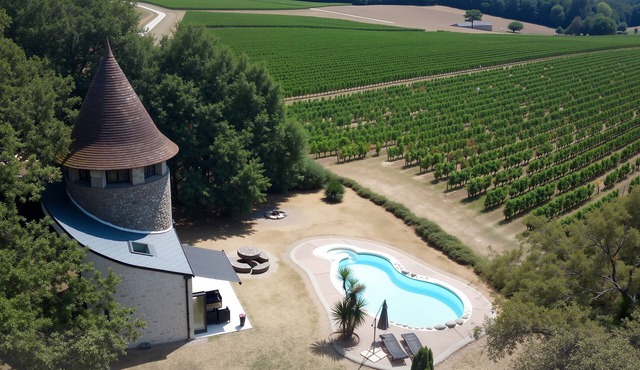 Romantic 18th-Century Windmill Retreat with Pool, Hot Tub & Panoramic Views