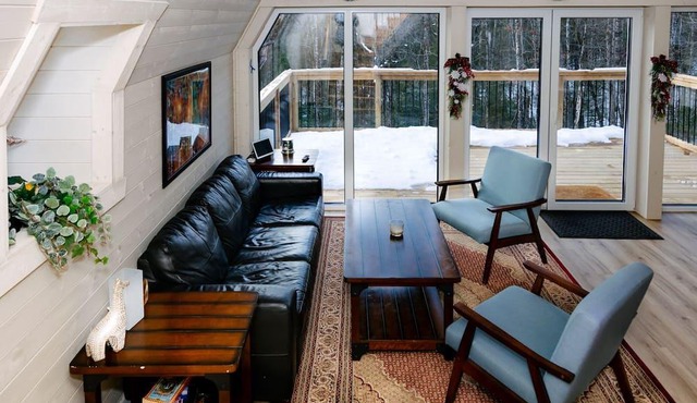 Romantic and Cozy A Frame Chalet in the woods - Relax, Recharge, Renew