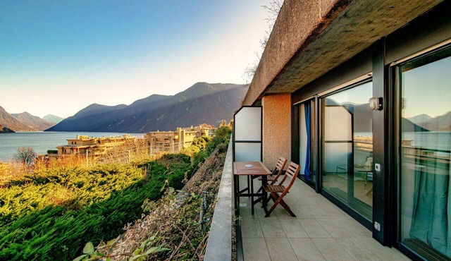 Romantic Apartment overlooking the Gulf of Lugano - PARADISE